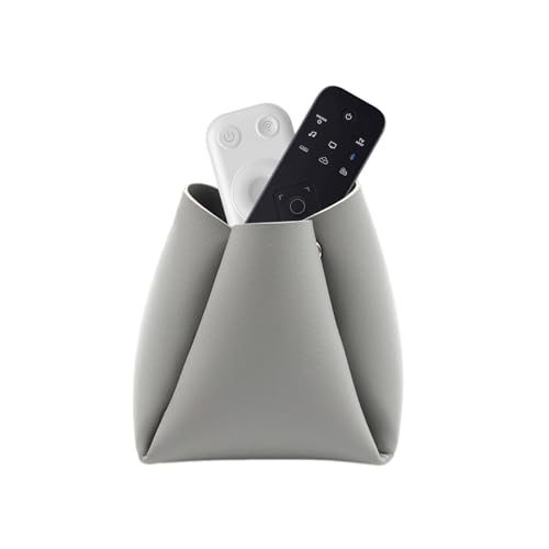 Samuliy Estuche para lápices de escritorio, divertido estuche de piel sintética para lápices, resistente al desgaste, bolsa de papelería suave para mandos a distancia