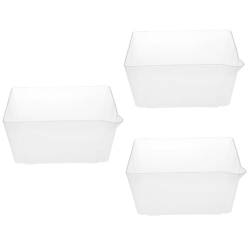 COLLBATH 3pcs Electronic Scale Tray Food Weighing Bowl Digital Kitchen Scale Accessory Precision Measuring Scoop