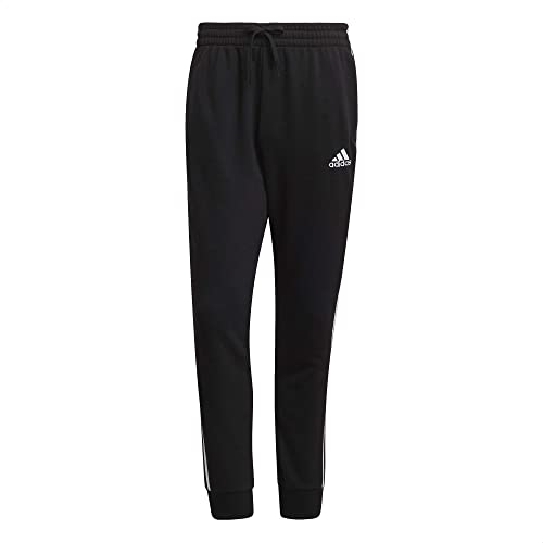 adidas Homme M 3s Ft Tc Pt PANTS 1 , Black/White, L EU