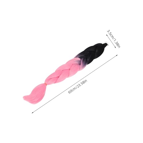 Trenza para casco estilo fashion con ventosa desmontable de alta succión 2