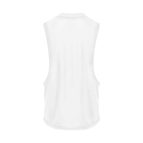 Image of Zhyaj Summer Tanks Top for Men Flag Graphic Print Sleeveless Shirts Casual Working Out Vest T-Shirts Loose-Fit Men's Tank