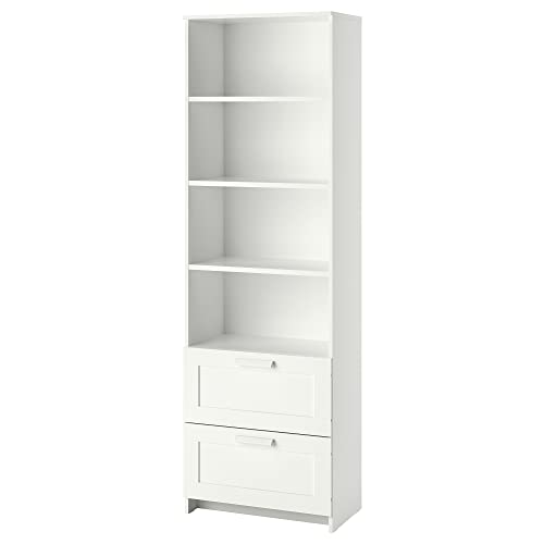 IKEA BRIMNES Librería, 60x190 cm, Blanco