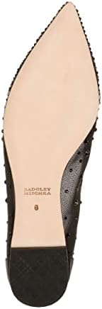 Badgley Mischka Women's Babette Ballet Flat, Ivory Satin, 6.5 | Image 5