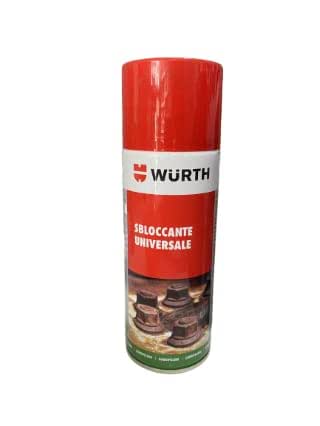 SBLOCCANTE WURTH SPRAY LUBRIFICANTE MULTIUSO 400ml SBLOCCA VITI BULLONI sbloccante-wurth-spray-lubrificante-multiuso-400ml-sblocca-viti-bulloni