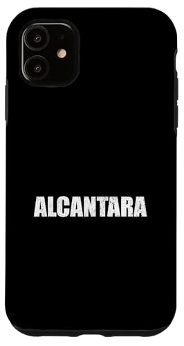 Alcantara Surname Retro Hispanic Mexican Spanish Family Case for iPhone 11
