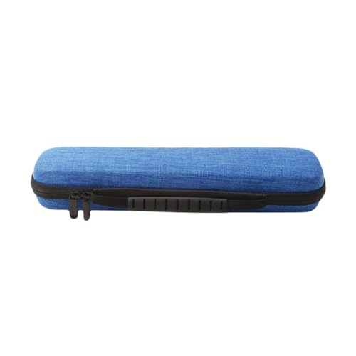 Estuche de viaje rígido con cremallera para planchas y rizadores de cabello, color azul real miniatura 5