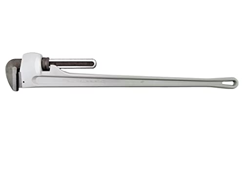 VCT 48 INCH LARGE BIG GIANT SIZE 4 FOOT LONG 8 JAW CAPACITY ALUMINUM HANDLE PIPE WRENCH TOOL