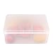 Fupi Boîte de Rangement Transparente pour Distributeur de céréales, Rangement de Cuisine, pour Salle de Bain pour Cuisine(Transparent, Grand 30 * 21.5 * 11cm)