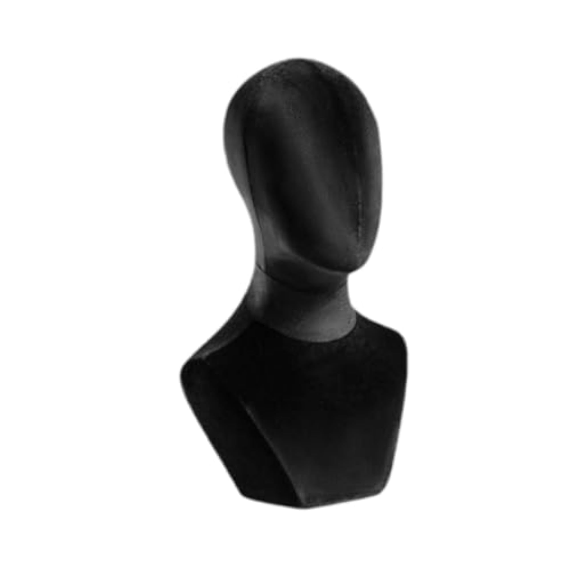 Bust Mannequin Head for Necklaces and Accessories Display