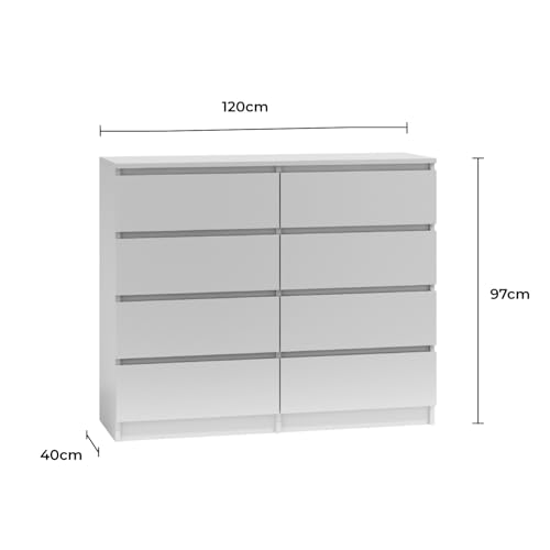 Chest of Drawers, 8 Drawer