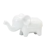 Esthétique Décorative Élevée: Dotée d'un design artistique et significatif enrichi par la philosophie orientale, cette statue d'éléphant décorative met en lumière des motifs complexes et un art peint main pour transformer les espaces. Offrant une touche raffinée adaptée aux étagères ou aux cheminées, elle sublime votre intérieur avec son charme discret et son allure artisanale soignée.