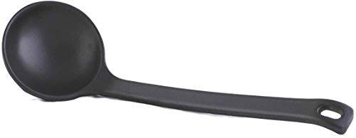 Happy Sales HSSP-MHXGLD Japanese Style 8.25 Inch Long Handle Soup Spoon Ramen Ladle Spoon thumb #1