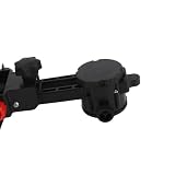 Adapter Poziomu Wspornika do Precyzyjnego Strojenia, Wspornik Regulowany w Zakresie 360° Obrotowa Podstawa w Kształcie Litery L z Klipsem ściennym Montaż Sufitowy, Teleskopowy