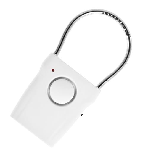 Super Loud Home Security Touch Door Handle Sensor, Anti Theft Security Alarm Loud Door Knob for Home Hotel Apartment