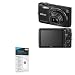 BoxWave Screen Protector Compatible with Nikon Coolpix S6800 (Screen Protector by BoxWave) - ClearTouch Crystal (2-Pack), HD Film Skin - Shields from Scratches for Nikon Coolpix S6800