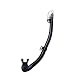 TUSA Hyperdry Elite II Dry Snorkel (Black / Black)