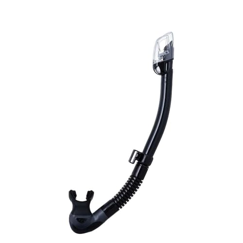 Tusa SP-0101 Hyperdry Elite II Tuba Noir sans entrée d'eau pour plonger en toute sérénité