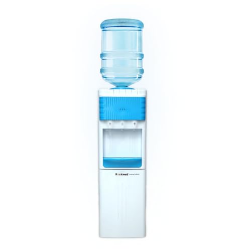 Image of Rockwell Floor Standing Hot, Cold & Normal Water Dispenser | Child Safety Lock, Works Well Even in Extreme Summer Heat, Sturdy Build for Daily Use, Home & Office, Blue