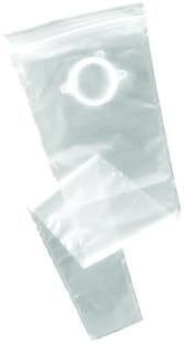 Visi-Flow Irrigation Sleeve with Tail Closure 2.75 in./Clear