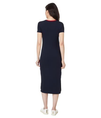 Image of Tommy Hilfiger Womens Short Sleeve Soft Everyday Sport Dress