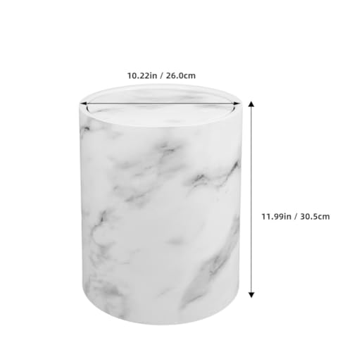 Caneca Decorativa de Mármol para Basura 15 L miniatura 5