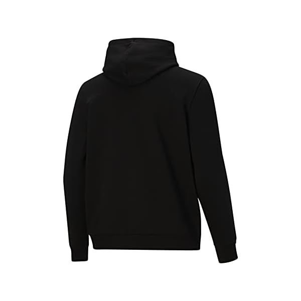 PUMA Men's Essentials Big Logo Fleece Hoodie Bt, Cotton Black, XX-Large Big Tall - Image 3