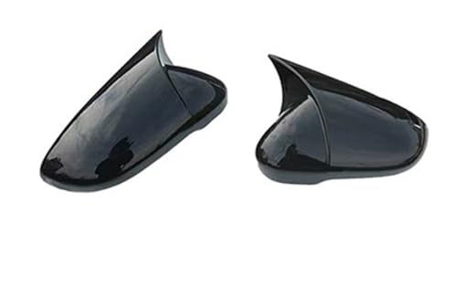 Coque de rétroviseur pour Hyundai Tucson 2015-2019 style klaxon OX en ABS noir