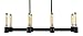 Eglo Lighting Eglo USA 204554A Eight Light Pendant from Broyles Collection 32.00 inches, 8, Matte Black