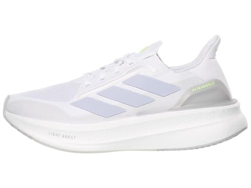 Image of adidas Women's Ultraboost 5X W FTWR whiteViolet Tone /Hi-res Yellow 8.5 US