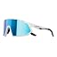 04 White Frame / Blue Lens