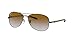Ray-Ban RB8301 - GUNMETAL Frame CRYSTAL BROWN GRADIENT Lenses 56mm Non-Polarized