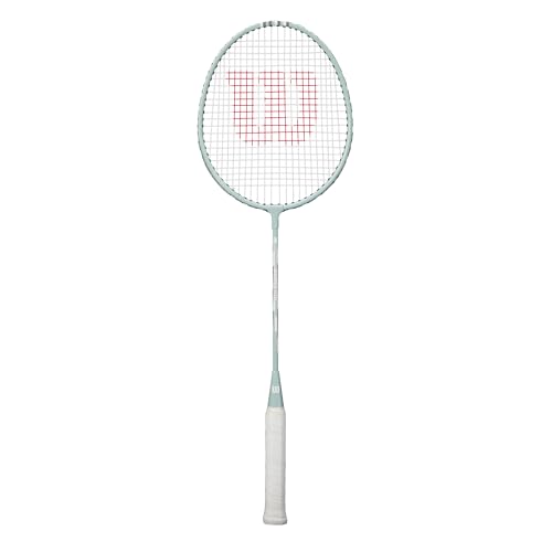 Wilson Reaction 70 Badminton Racket, G3 (4), Grau/Weiß