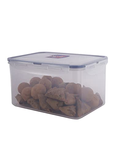 Image of LocknLock Airtight Fridge Containers With Lid 3100ml, Leak Proof, BPA Free Plastic Food Container For Kitchen Storage | Microwave Safe| Fresh Fruits,Vegetables Containers for Fridge Organizer