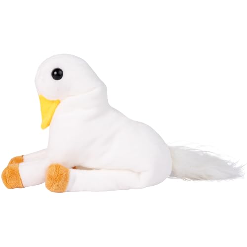 Randimals Mini peluches híbridos de peluche de caballo y pato, lindos peluches para niñas y animales de peluche pequeños para niños, animales de peluche Huck Little para niños y niños