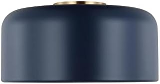 Sea Gull Lighting 7605401-127 Flush Mount, Navy