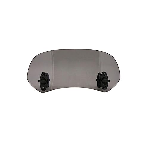 Déflecteur vent moto extension de pare-brise réglable universel pour moto de route