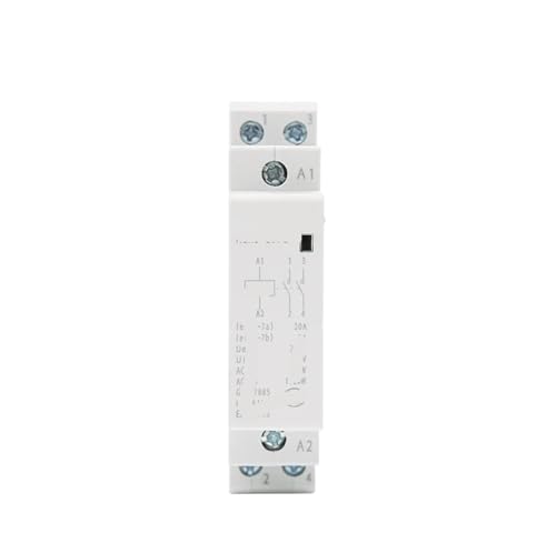 Contacteur NCH8-25A-20 2NO relais modulaire rail DIN pour cumulus et chauffage