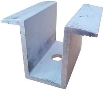 Spring NUT M8 & Solar Panel mounting clamp, Allen Bolt 30MM for 5 Solar Panels (8 Mid Clamps & 4 35MM End Clamps,12 Allen Bolt and 12 Spring NUT)