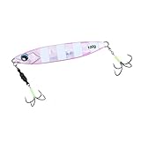 ダイワ(DAIWA) 鏡牙ジグ ベーシック-H フック付き CHWピンクゼブラ 100g 110mm 07451224