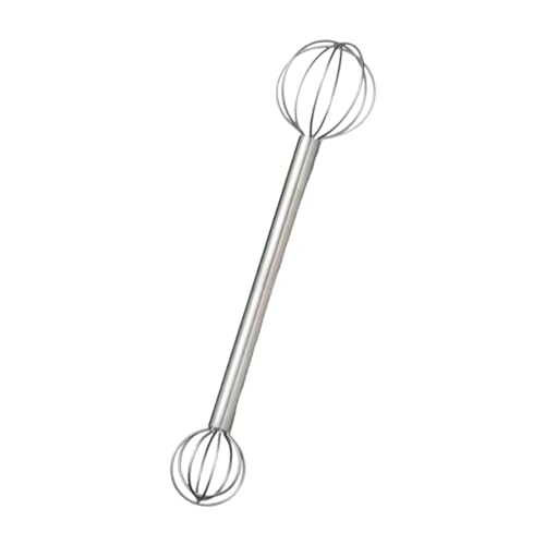 Bothyi Measurement Muddler Kitchen Tool Stirrer Stainless Steel Ergonomic Measuring Handy Whisk Mixer for Paste Soup Mayonnaise