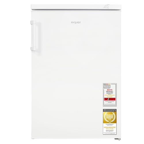 Exquisit Gefrierschrank | 85 l Nutzinhalt, Energieklasse E, 40 dB...