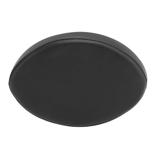 Dossier passager moto haut de gamme, coussin amovible noir en similicuir PU