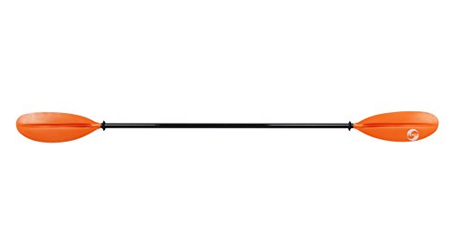 KERCO Boomba Carbon Fiber Touring Kayak Paddle Floating and Lightweight (Orange)