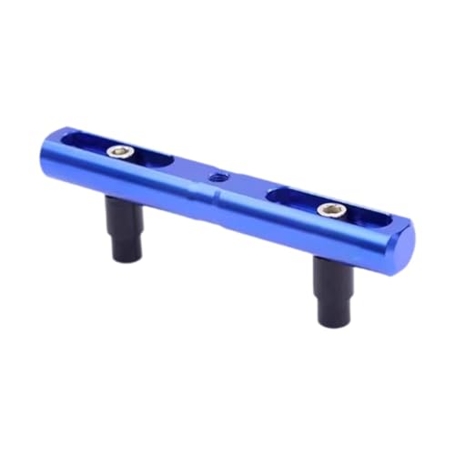 predolo Estensione Manubrio Motocicletta Accessorio Montaggio Universale Barra Equilibratura Supporto Telefono Materiale Lega Alluminio Adatto per Modifiche, Blu