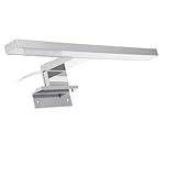 Optimale Beleuchtungsleistung: Das Leuchten eines neutralen hellweißen Lichts mit einer Farbtemperatur von 6000 K und einer leuchtenden Ausgabe von 400 ist ideal für detaillierte Aufgaben wie das Aufbringen von Make -up oder Pflege.