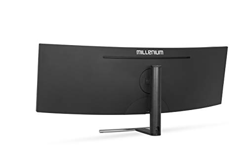 Millenium-MD49-DQHD-Monitor-Curvo-Gaming-de-49-DQHD-5120x1440-120-Hz-4ms-VA-QLED-HDR10-350cdm2-329-2X-HDMI-2X-Display-Port-sin-macros-Negro