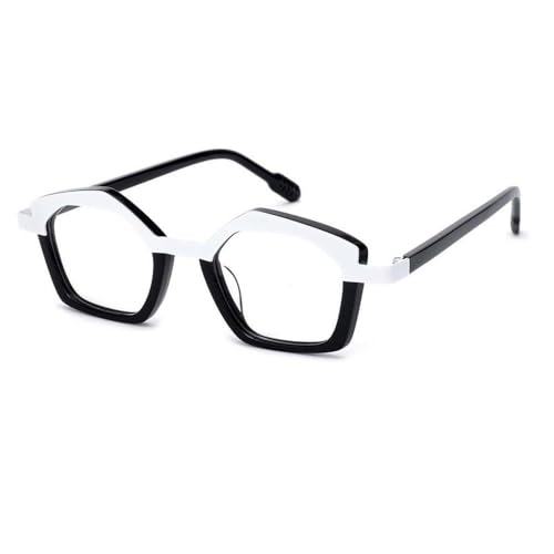 Lunettes irrégulières œil de chat en acétate pour souligner les traits du visage avec élégance