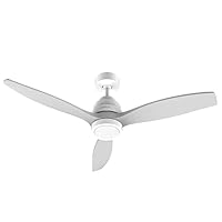 Cecotec Ventilatore da soffitto EnergySIlence Aero 5200 White Design. 40 W e 52” con motore DC,...