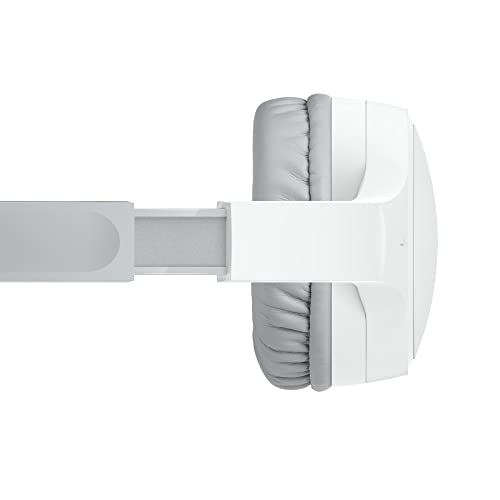 Image of Belkin SoundForm Mini Wireless Headphones for Kids with Mic - White | Children's Headphones, Volume Of 85 dB, Autonomy Of 30 Hours, Intuitive Keys, Stickers, 0.3 cm AUX Cable, USB-C