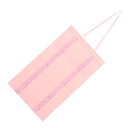 POPETPOP Karate Belt Display Rack Pink Wire Belt Hanger for Martial Arts Organizer